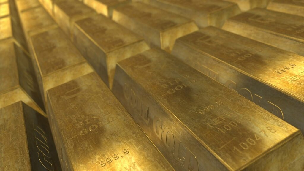  Matière première : baisse du prix de l’or 