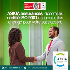  Askia Assurances: now ISO 9001 certified 