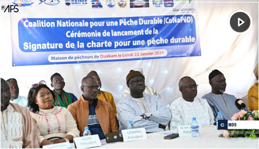  Promouvoir une pêche maritime durable au Sénégal : une campagne de signature de la charte lancée 