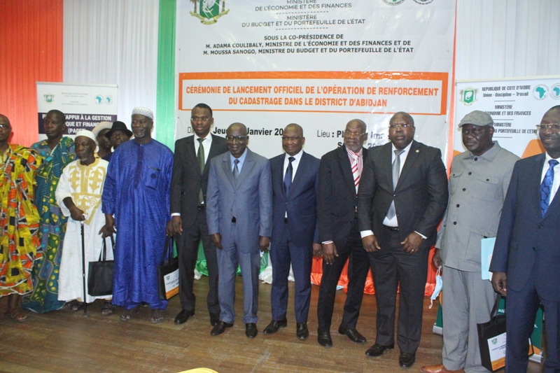  Côte d'Ivoire: 725 millions Fcfa à investit dans le cadastrage d'Abidjan 