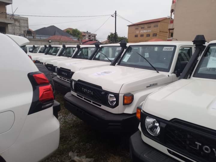  RGPH-4 : la Banque mondiale et l’UNFPA offrent 42 véhicules tout-terrain à la Guinée 