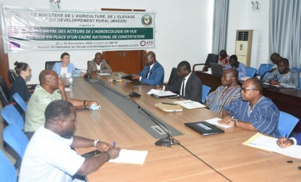  Promotion de l’agroécologie en Afrique de l’ouest : un cadre de concertation national prend fin ce mercredi 